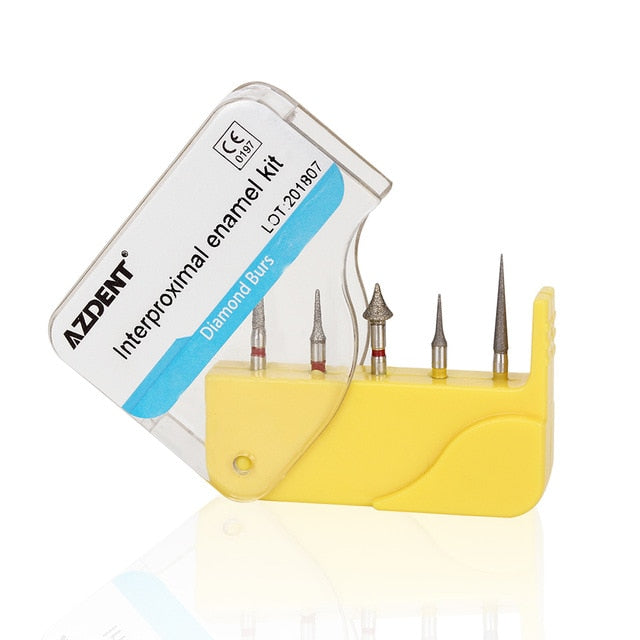 AZDENT  Dia.1.6mm  Dental Diamond Burs Drills High Speed Handpiece Polishing Whitening Tools Dental Burs for Teeth Whitening