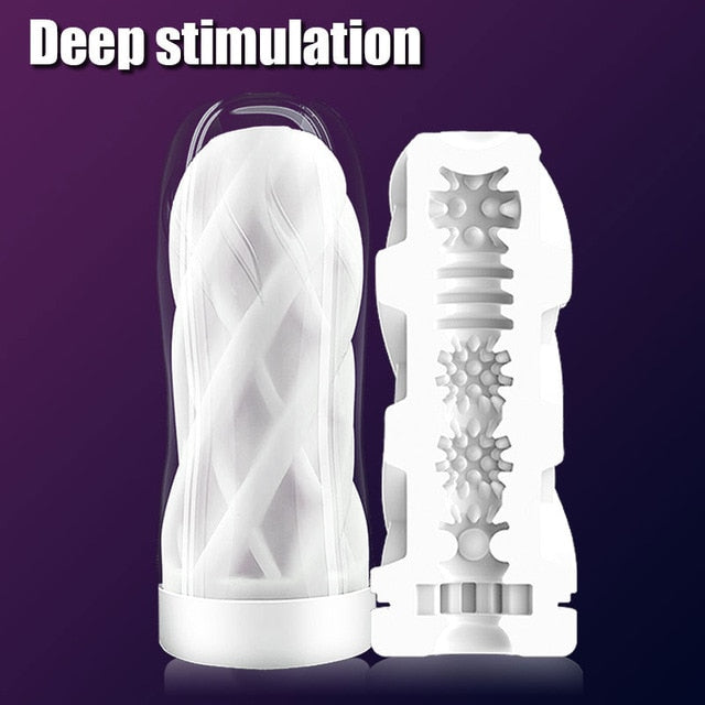 Male Masturbator Cup Soft Pussy Sex Toys Real Vagina Adult Endurance Exercise Sex Products Vacuum Pocket Cup for Men