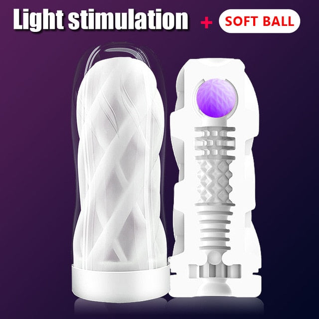 Male Masturbator Cup Soft Pussy Sex Toys Real Vagina Adult Endurance Exercise Sex Products Vacuum Pocket Cup for Men